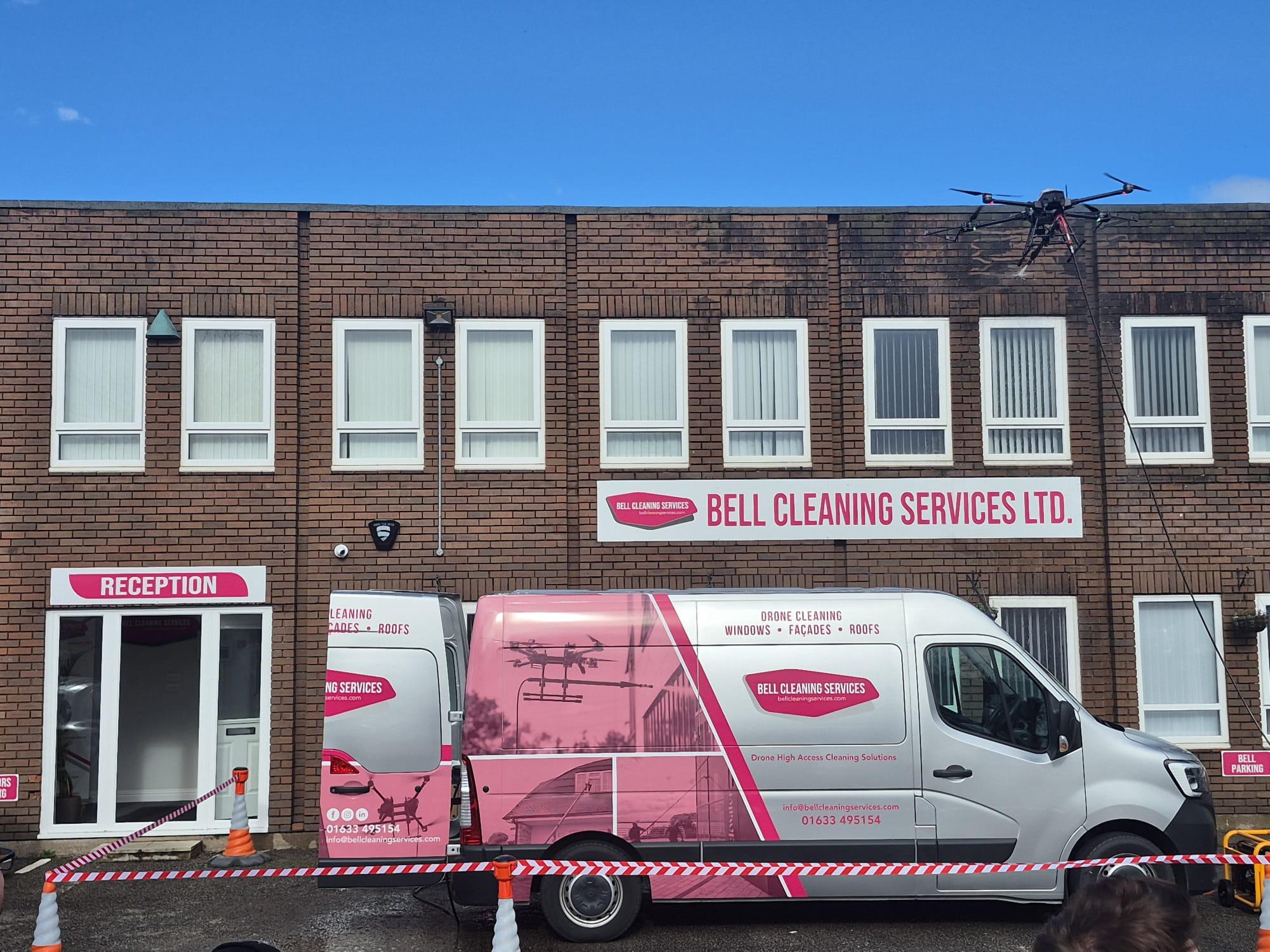 External Window & Cladding Cleaning by Drone